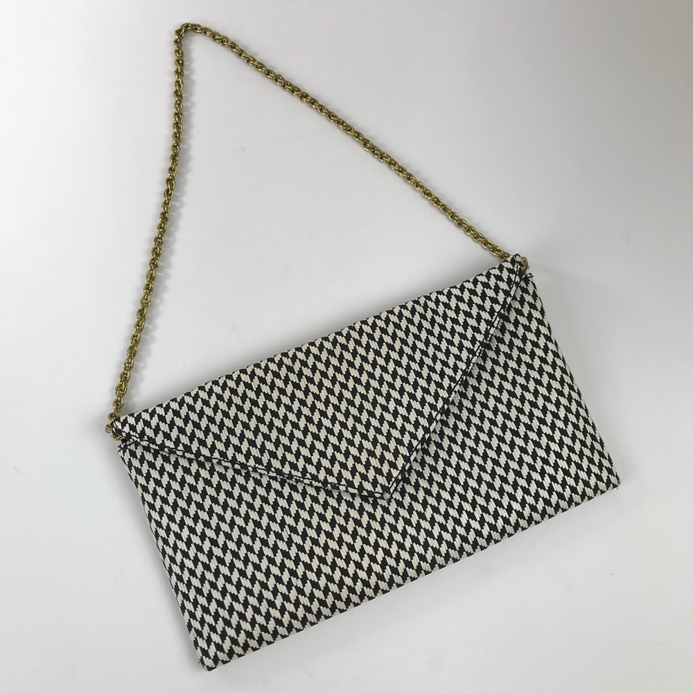 J. Crew Convertible Stationary Clutch In Raffia